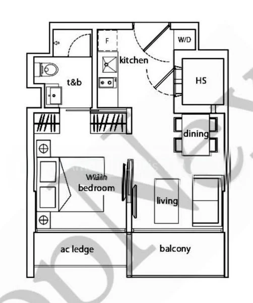 1 Bed Condo for Sale in  Cradels - Image 4