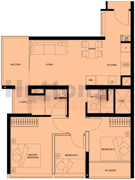 3 Bed Condo for Rent in  The Linq @ Beauty World - Image 19