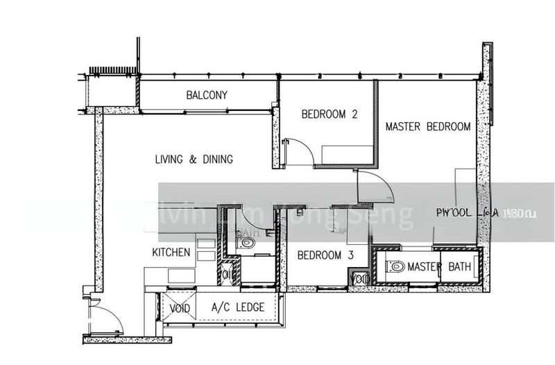 3 Bed Condo for Rent in Echelon - Image 8
