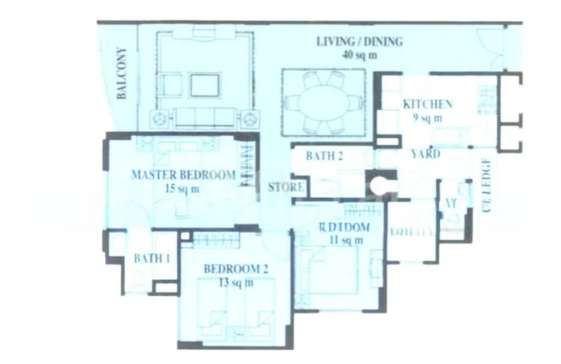 3 Bed Condo for Rent in Chantilly Rise - Image 14