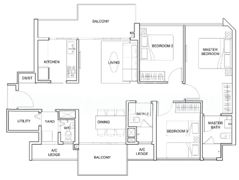 3 Bed Condo for Rent in  Kovan Regency - Image 10