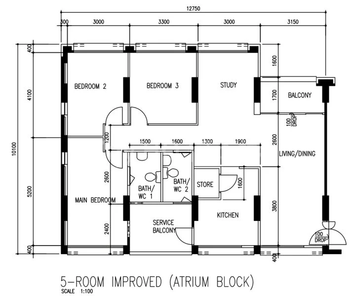 5 Room (5A) HDB for Sale in  721 Tampines Street 71 - Image 10