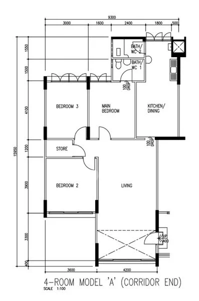 4 Room (4A) HDB for Sale in 105 Tampines Street 11 - Image 8