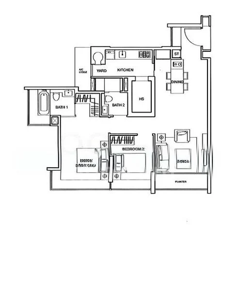 2 Bed Condo for Rent in  One Amber - Image 10