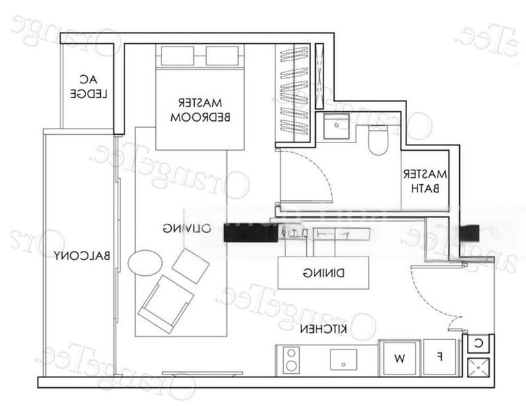 1 Bed Condo for Rent in  Highline Residences - Image 6