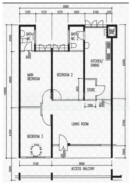 Room (HDB) for Rent in  187 Bishan Street 13 - Image 7