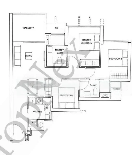 3 Bed Condo for Rent in  Commonwealth Towers - Image 19