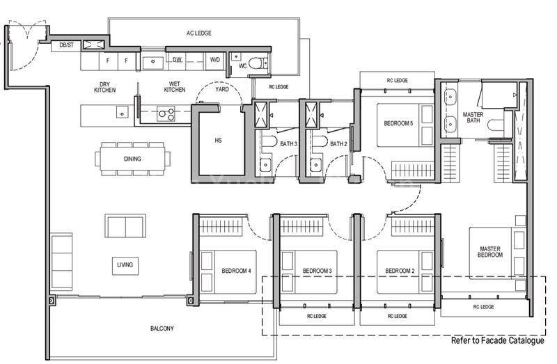 5 Bed Condo for Sale in  Tembusu Grand - Image 7