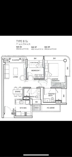 2 Bed Condo for Rent in  NV Residences - Image 11
