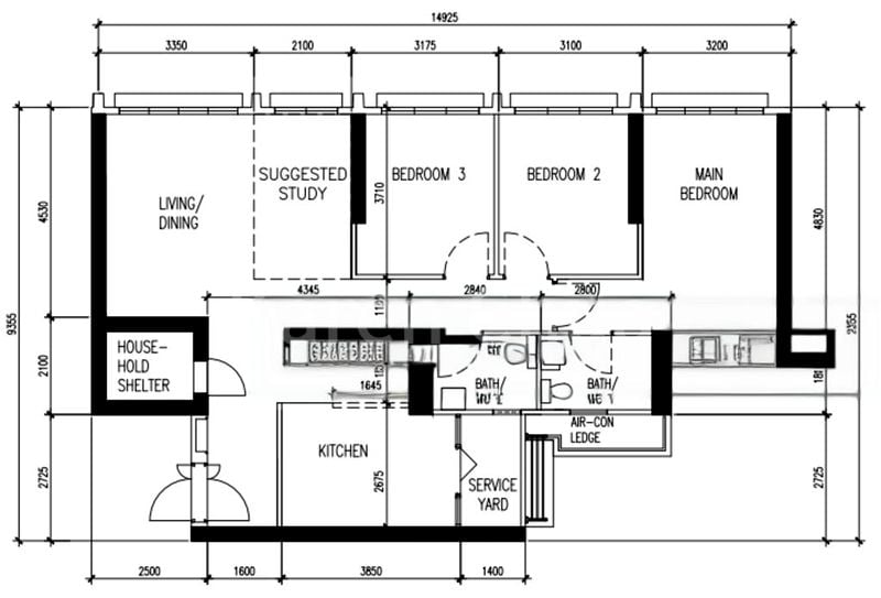 5 Room (5A) HDB for Sale in  445A Clementi Avenue 3 - Image 11