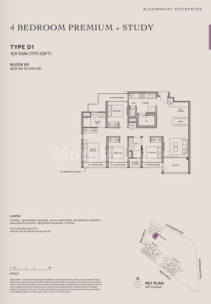 4 Bed Condo for Sale in Bloomsbury Residences / Bloomsbury Shoppes - Image 44