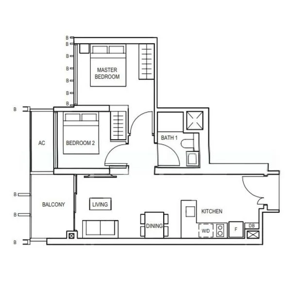2 Bed Condo for Rent in Midwood - Image 16