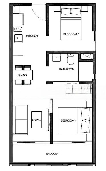 2 Bed Apartment (Condo) for Sale in  Avant Residences - Image 11