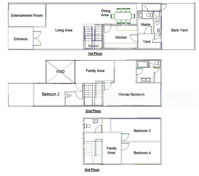 4 Bed Terraced House (Landed) for Sale in Woodgrove Estate - Image 13