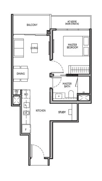 1+1 Bed Condo for Sale in The Orie - Image 5