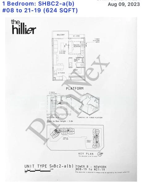 1 Bed Condo for Rent in  The Hillier - Image 7