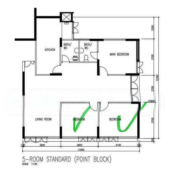 Room (Condo) for Rent in Spottiswoode Park - Image 6