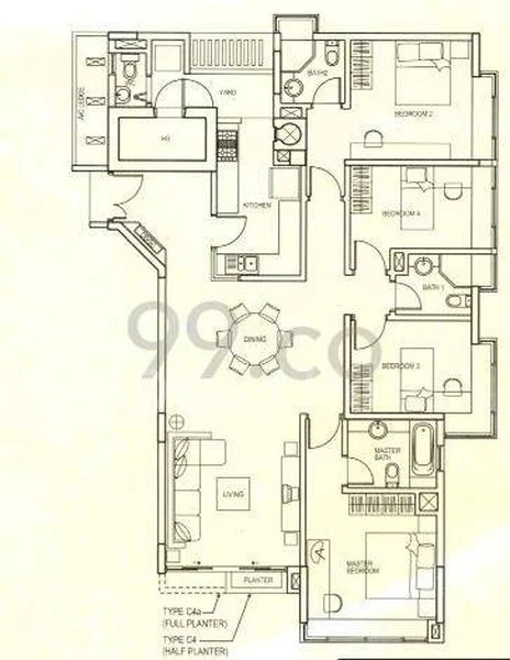 4 Bed Condo for Rent in Lakeholmz - Image 13