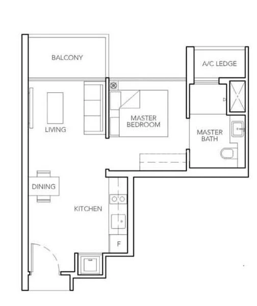 1 Bed Condo for Rent in  Sturdee Residences - Image 6