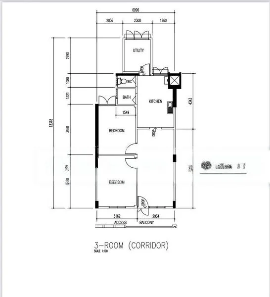 3 Room (3I) HDB for Sale in  1 Dover Road - Image 6