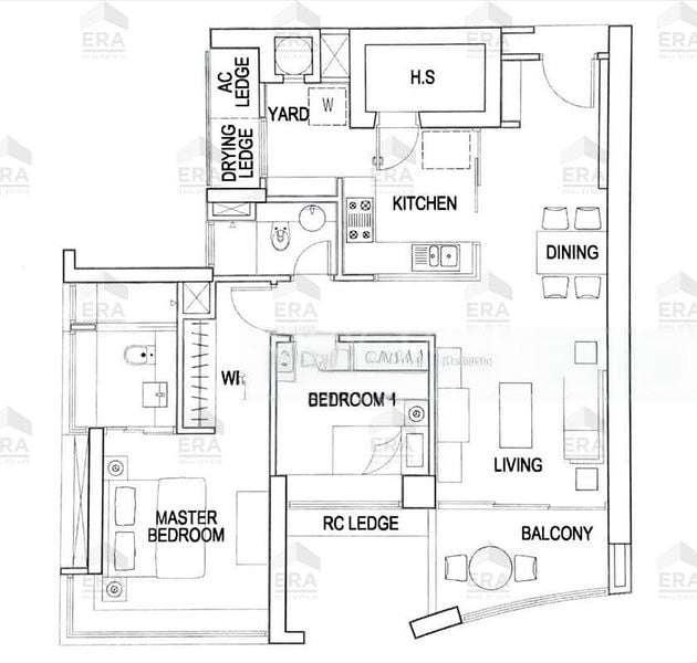 2 Bed Condo for Rent in Twin Regency - Image 19