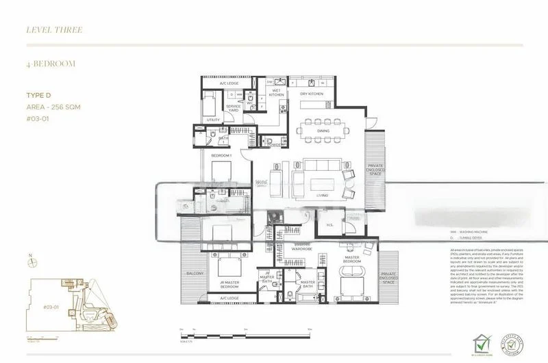 4 Bed Condo for Sale in  The Giverny Residences - Image 6