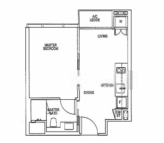 1 Bed Condo for Rent in  Sims Urban Oasis - Image 8