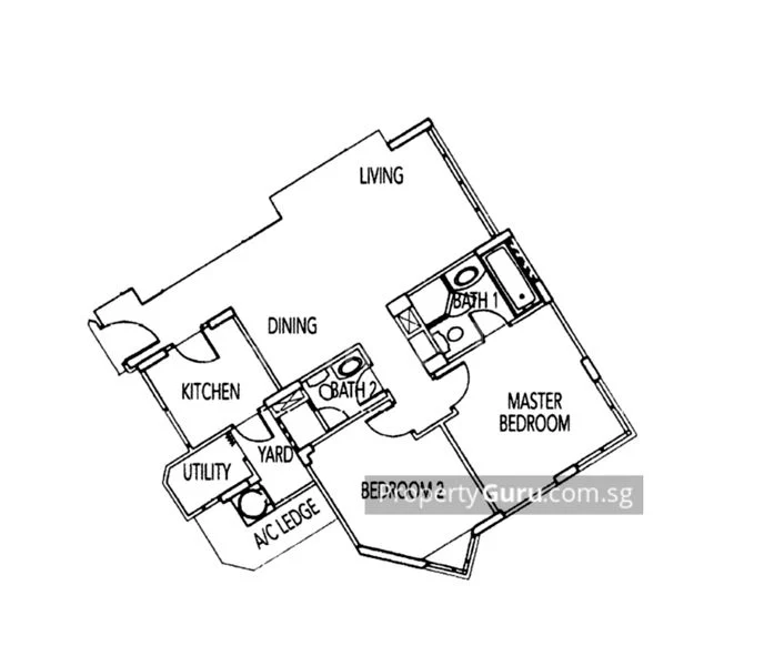 2 Bed Condo for Sale in  Rafflesia Condominium - Image 15