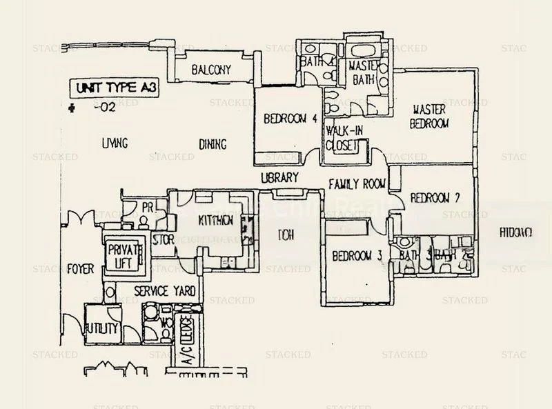 4 Bed Condo for Rent in  Ardmore Residence - Image 15