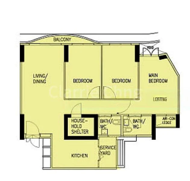 4 Room (4A) HDB for Rent in  310A Punggol Walk - Image 12