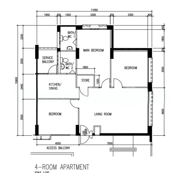 4 Room (4A) HDB for Sale in  602 Woodlands Drive 42 - Image 17