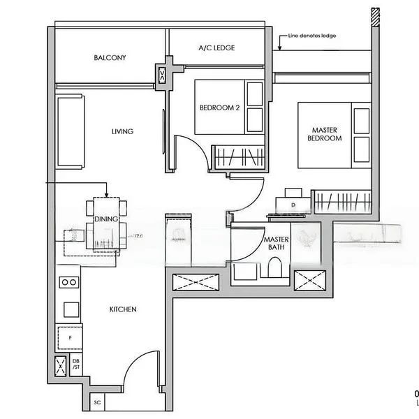 2 Bed Condo for Rent in  Pasir Ris Drive 8 - Image 11