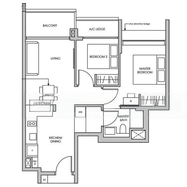 2 Bed Condo for Rent in  Pasir Ris Drive 8 - Image 8