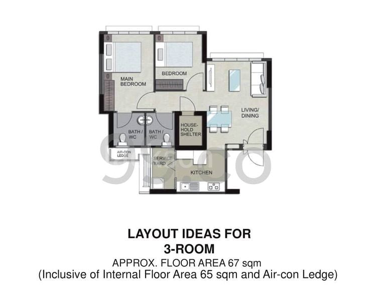 Master Room (HDB) for Rent in 364A Upper Serangoon Road - Image 5