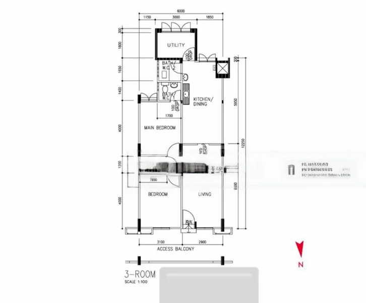 3 Room (3NG) HDB for Rent in  417 Ang Mo Kio Avenue 10 - Image 18