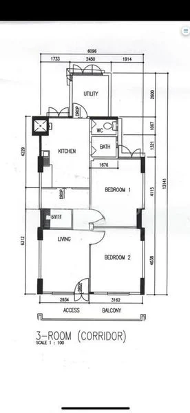 3 Room (3I) HDB for Rent in 124 Lorong 1 Toa Payoh - Image 8
