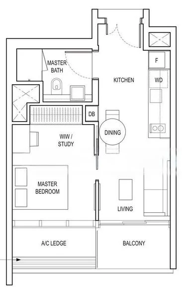 1 Bed Condo for Rent in Amber Park - Image 9