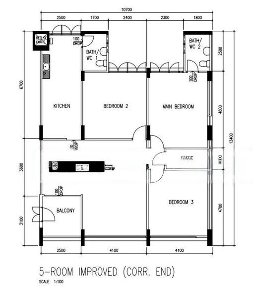 5 Room (5I) HDB for Sale in 54 Lengkok Bahru - Image 17