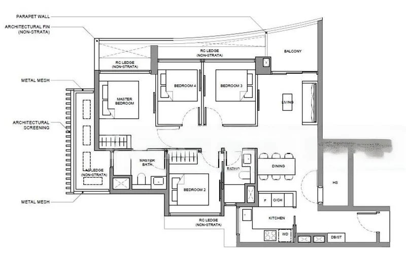 4 Bed Condo for Sale in  River Valley Green - Image 4