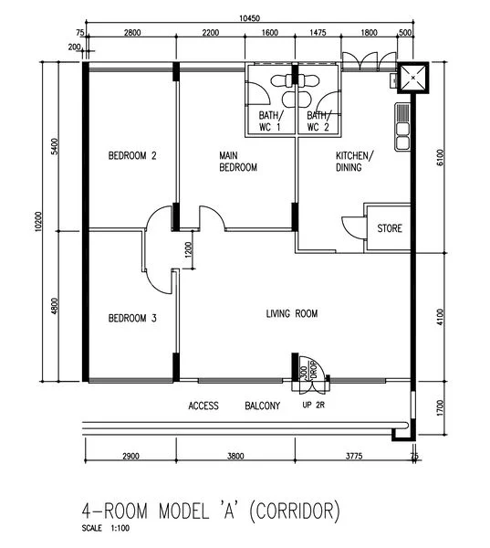 4 Room (4A) HDB for Sale in 332 Yishun Ring Road - Image 11