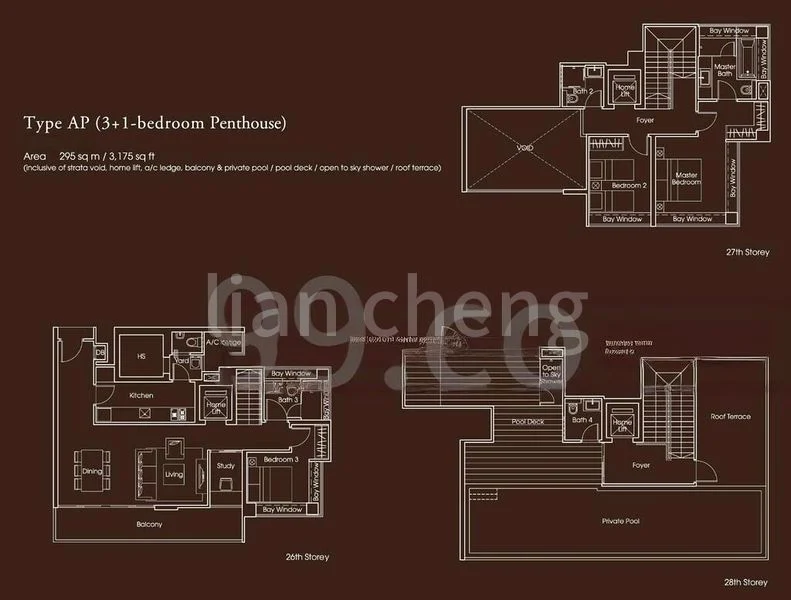 4 Bed Condo for Rent in  Iresidences - Image 8