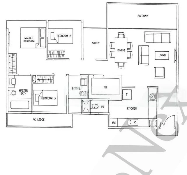 4 Bed Executive Condo for Sale in  Austville Residences - Image 13