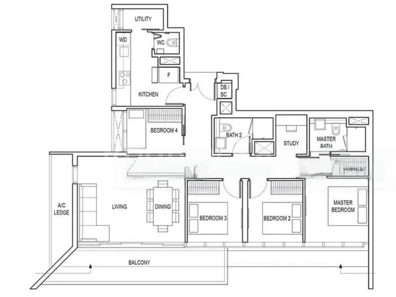 4 Bed Condo for Sale in Amber Park - Image 19