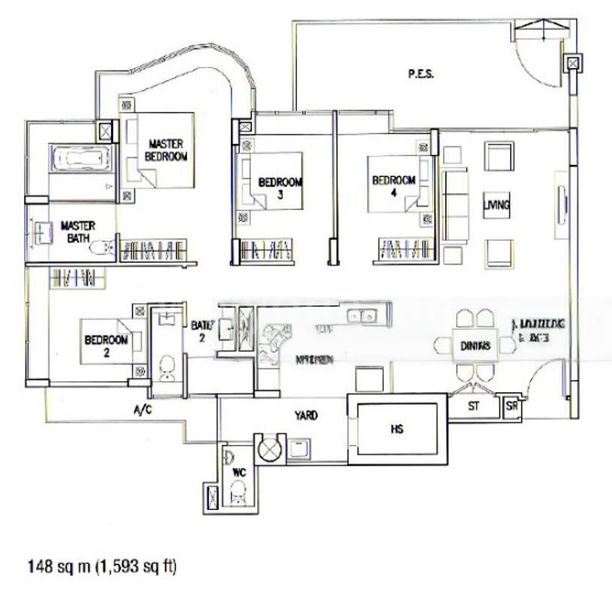 3 Bed Condo for Rent in  The Calrose - Image 20