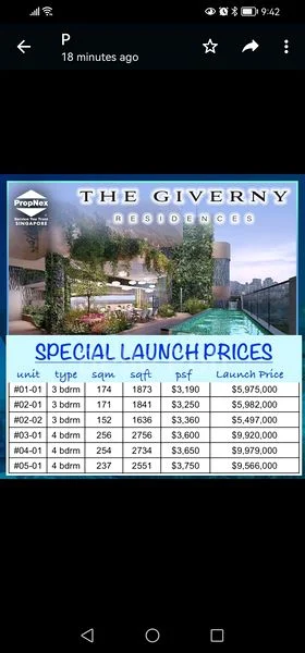 3+1 Bed Apartment (Condo) for Sale in  The Giverny Residences - Image 1