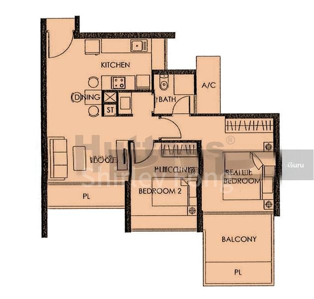 2 Bed Condo for Rent in  The Metropolitan Condominium - Image 7