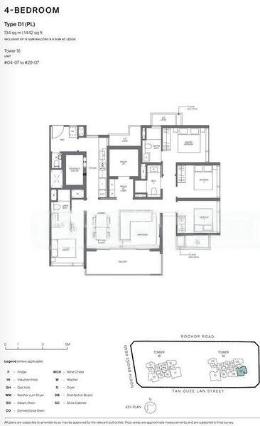 4 Bed Condo for Rent in  Midtown Modern - Image 17
