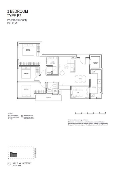 3 Bed Condo for Sale in  Koon Seng House - Image 9