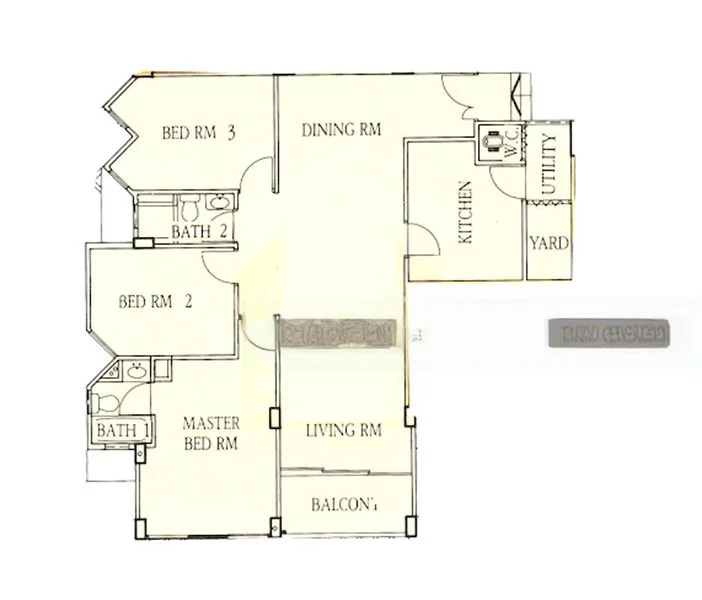 3 Bed Condo for Rent in  Orchid Park Condominium - Image 20