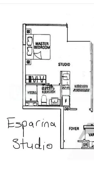 1 Bed Executive Condo for Rent in Esparina Residences - Image 8